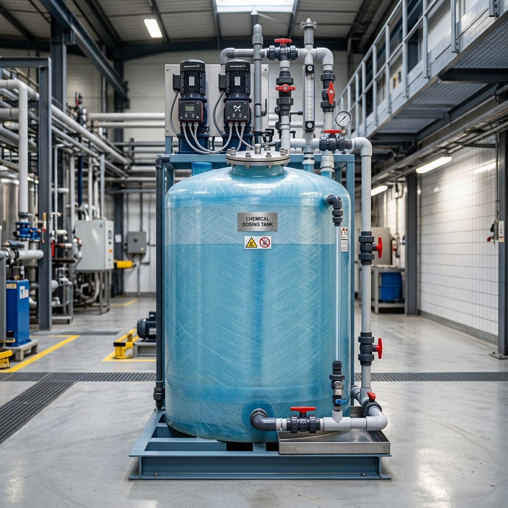 FRP Chemical Dosing Tanks